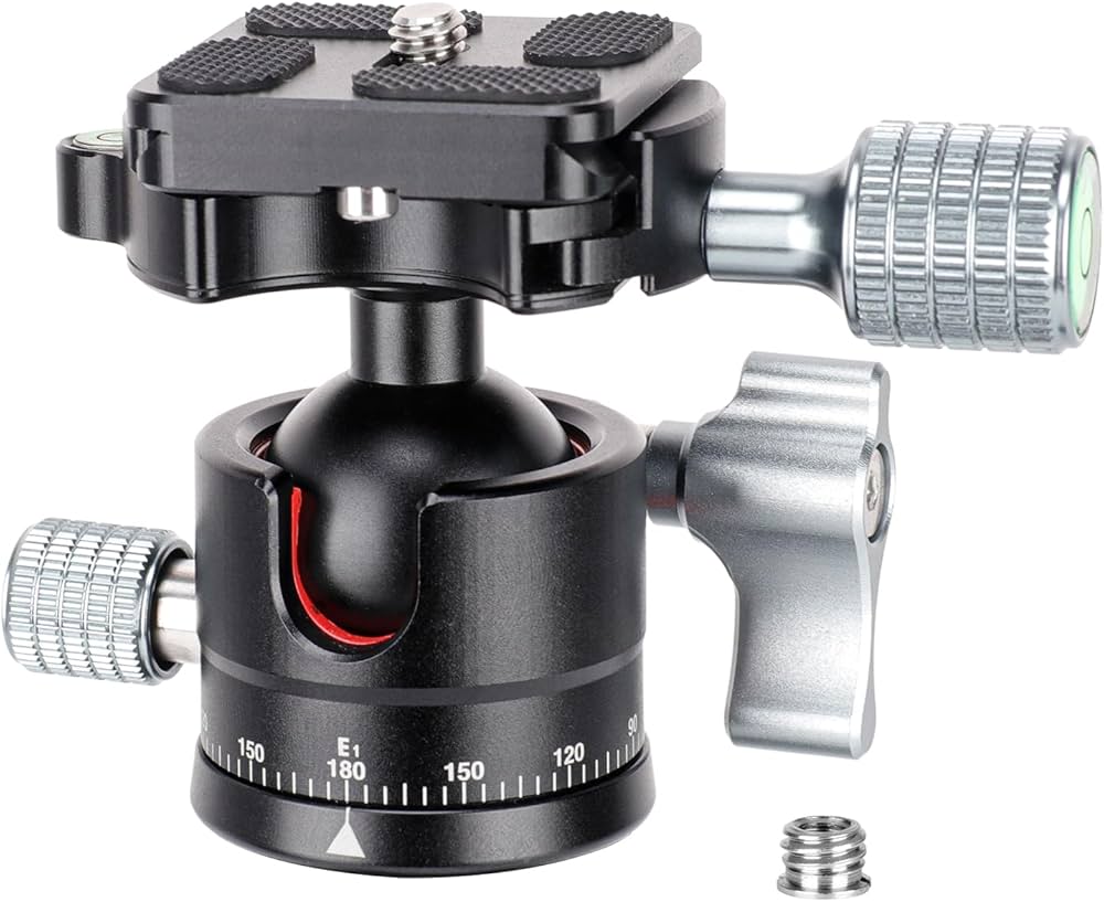Amazon | Koolehaoda 自由雲台 ボール雲台 低重心 360度回転 耐荷重