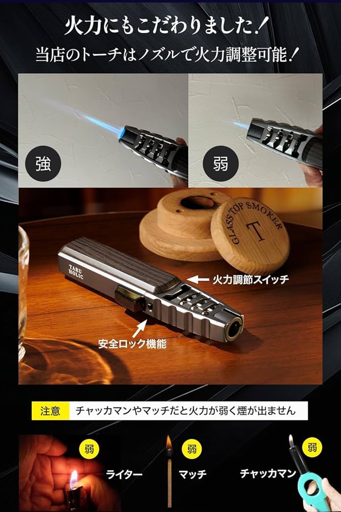 Amazon.co.jp: グラストップスモーカー プレミアムトーチ チップセット
