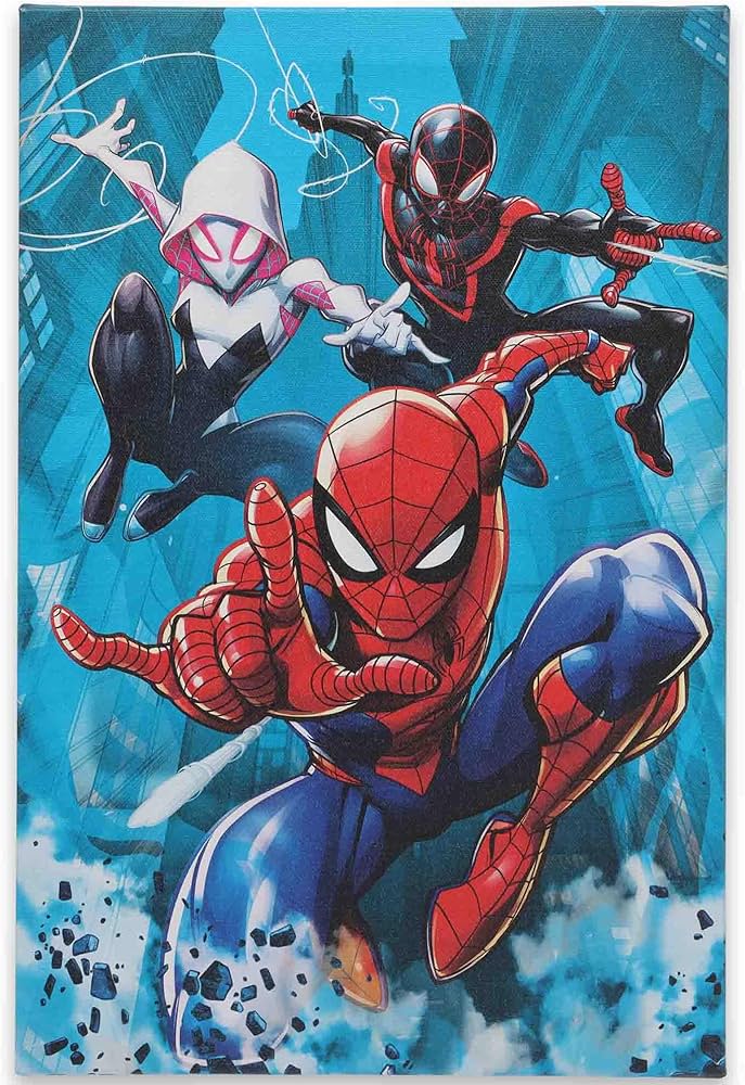 Amazon.co.jp: マーベル スパイダーマンとフレンズギャラリー ラップ