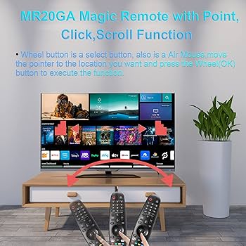 Amazon | LG Smart TV リモコン マジックリモコン 音声とポインタ機能