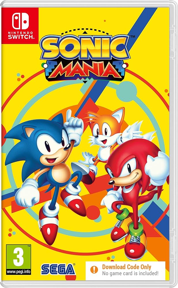 Amazon.com: Sonic Mania - Code in Box (Nintendo Switch) : Video Games