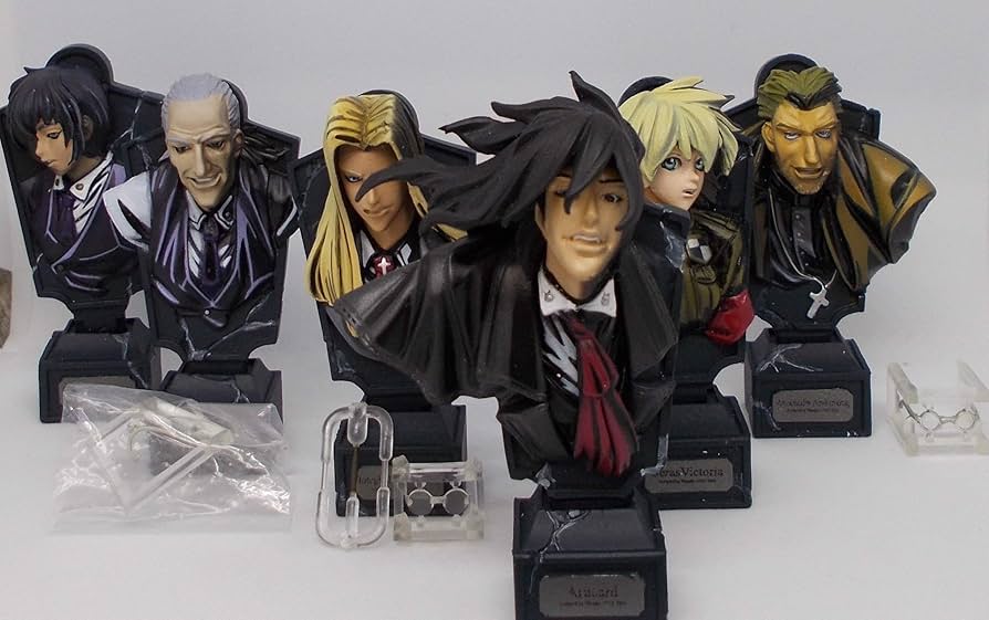 Amazon | HELLSING ヘルシング カプセルフィギュア 全5種 +