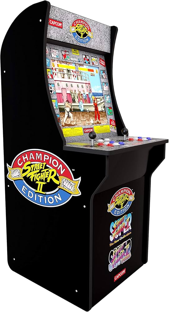 Amazon.co.jp: ARCADE1UP ストリートファイター2 アーケードマシン