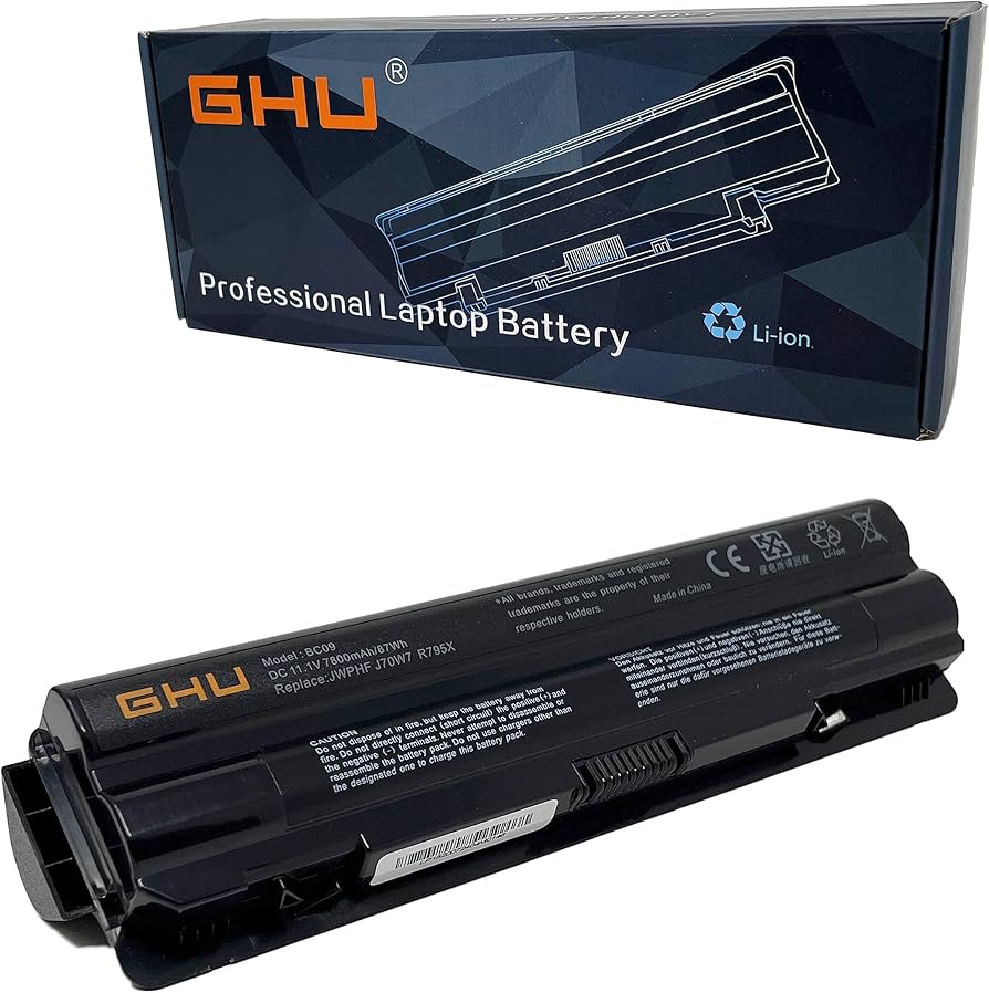 Amazon.com: GHU New Battery 87 Wh 9-Cell JWPHF R795x Compatible