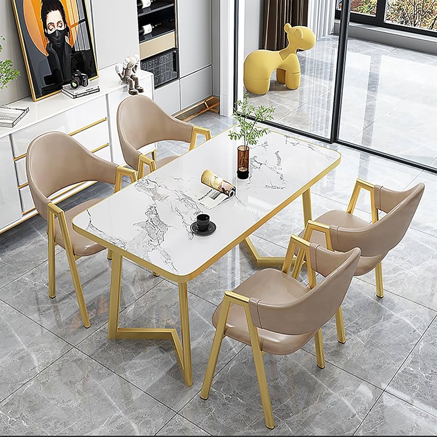 レンタルルーム用長方形テーブル飲食店用テーブル椅子 飲食店用 4人用