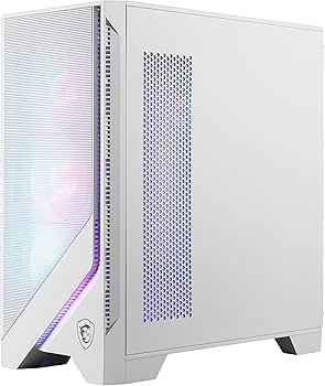 Amazon | MSI MAG FORGE 320R AIRFLOW WHITE PCケース ATX ミドル