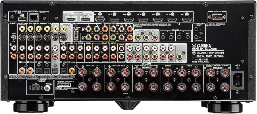 Amazon.co.jp: YAMAHA 9.2ch AVレシーバー AVENTAGE RX-A3020(B