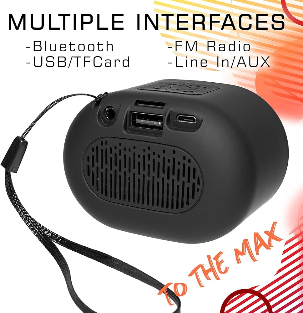 Amazon.com: Maxell Bass 13 Wireless Speake - 6-Hour Playtime, 3W