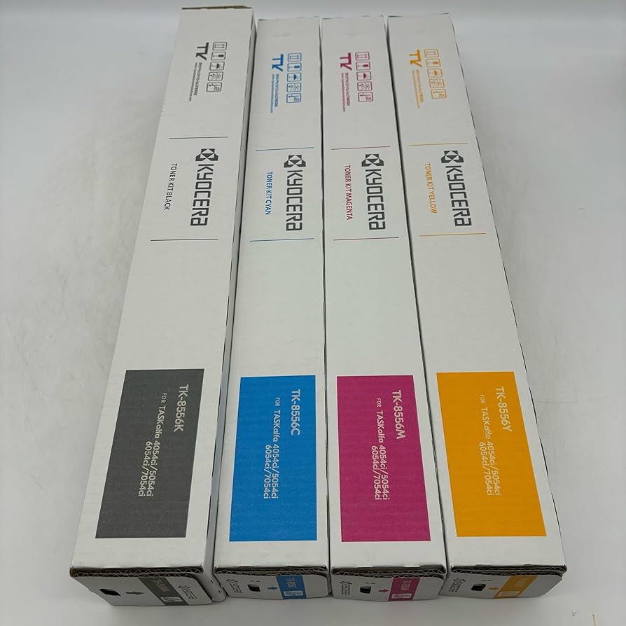 Amazon.co.jp: 京セラ 純正品 TK-8556 K/C/M/Y 4色セット トナー