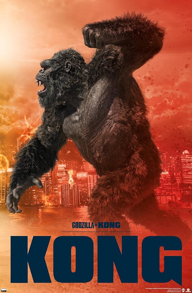 Amazon.com: Godzilla vs. Kong - Kong Wall Poster, 34L