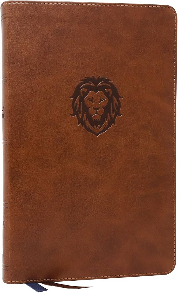 NKJV, Thinline Bible Youth Edition, Leathersoft, Brown, Red Letter