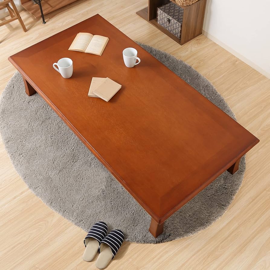 Amazon｜不二貿易 座卓 テーブル 折りたたみ 幅150×奥行75×高さ34cm