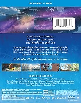 Amazon.com: Suzume - Blu-ray & DVD : Makoto Shinkai, Genki