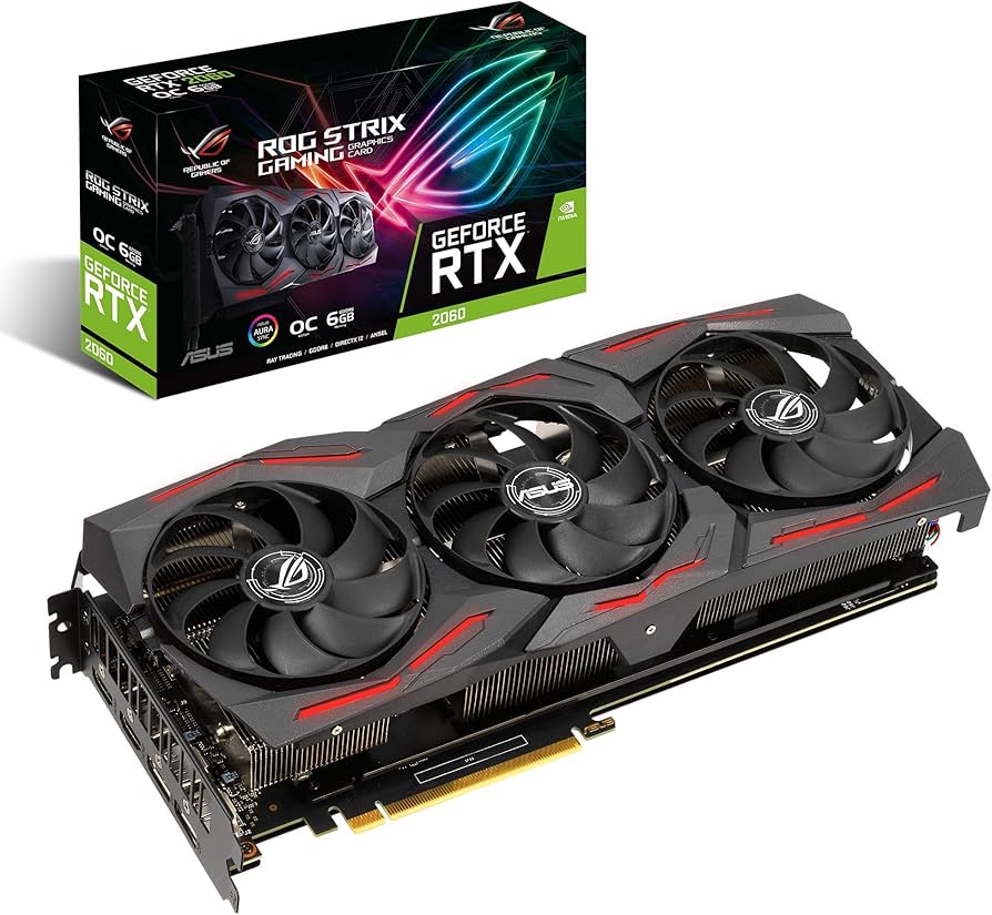 Amazon.com: ASUS ROG Strix NVIDIA GeForce RTX 2060 EVO OC Edition