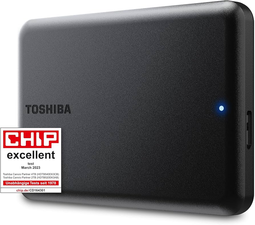 Amazon.com: Toshiba Canvio Partner 2TB Portable 2.5'' External