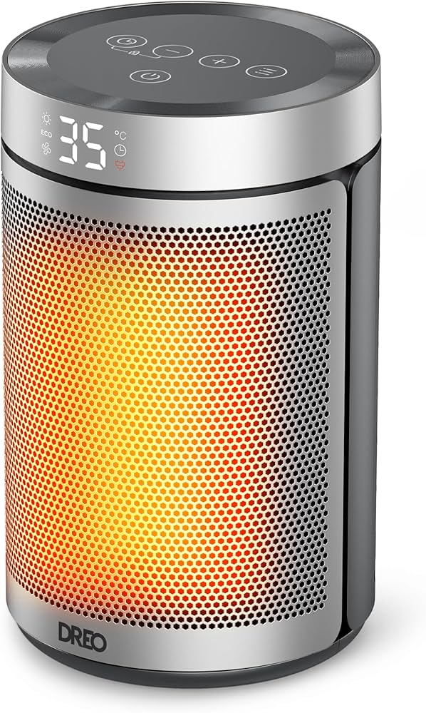 Amazon | Dreo セラミックヒーター 小型 電気ストーブ 省エネ ファン
