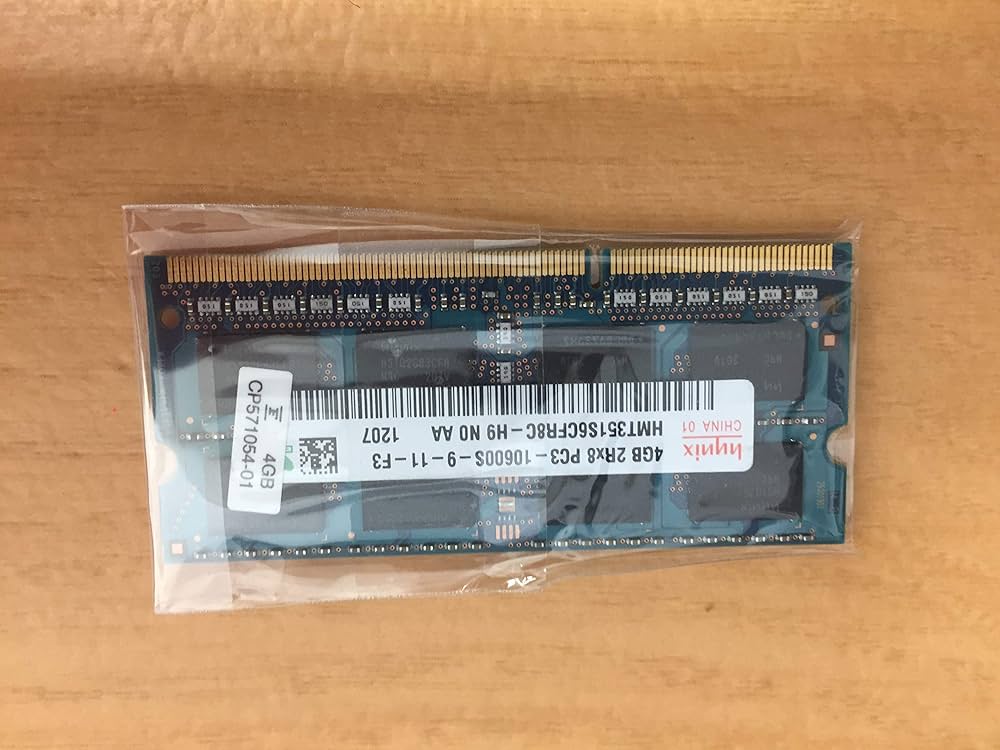 Amazon | Hynix 4GB PC3-10600 DDR3 1333MHz non-ECC Unbuffered CL9