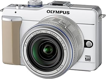 Amazon | OLYMPUS マイクロ一眼 PEN E-PL1ダブルズームキット ホワイト