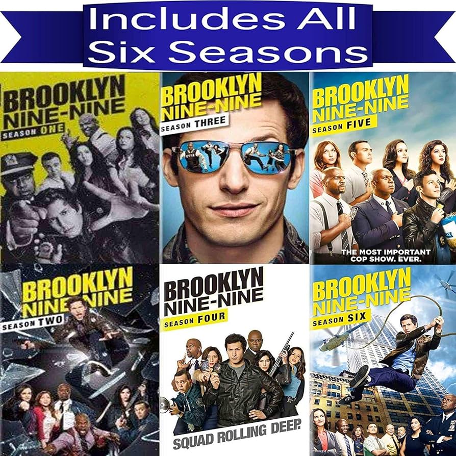 Amazon.com: Brooklyn Nine Nine Season 1-6 DVD Season 1,2,3,4,5,6