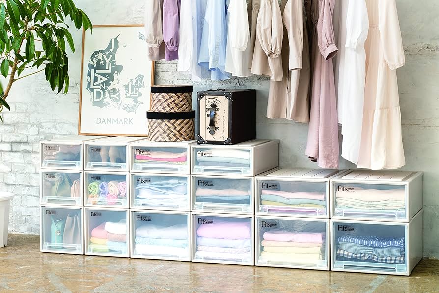 Amazon｜【通販限定2個セット】天馬 収納ボックス フィッツケース