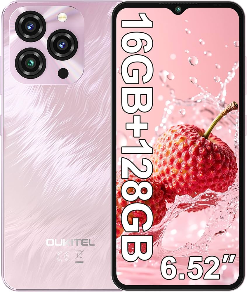 Amazon | OUKITEL SIMフリー スマホ C3 本体 6.52インチHD 大画面 16GB