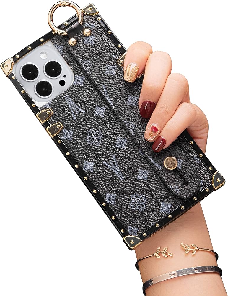 Amazon.com: Rectangle Designer Luxury Case for iPhone 13 pro max