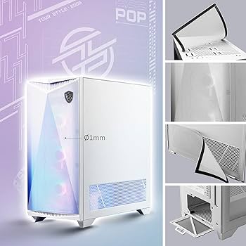 Amazon | MSI MPG GUNGNIR 300R Airflow White - プレミアムミッド