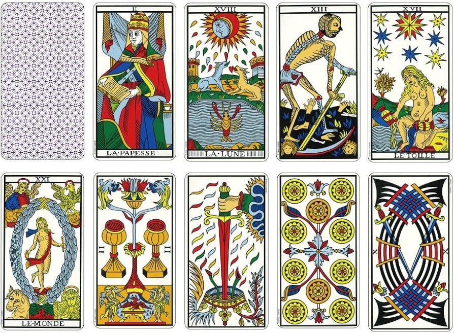 Amazon.co.jp: タロット・ドゥ・マルセイユ・カモワン 〈 Tarot de