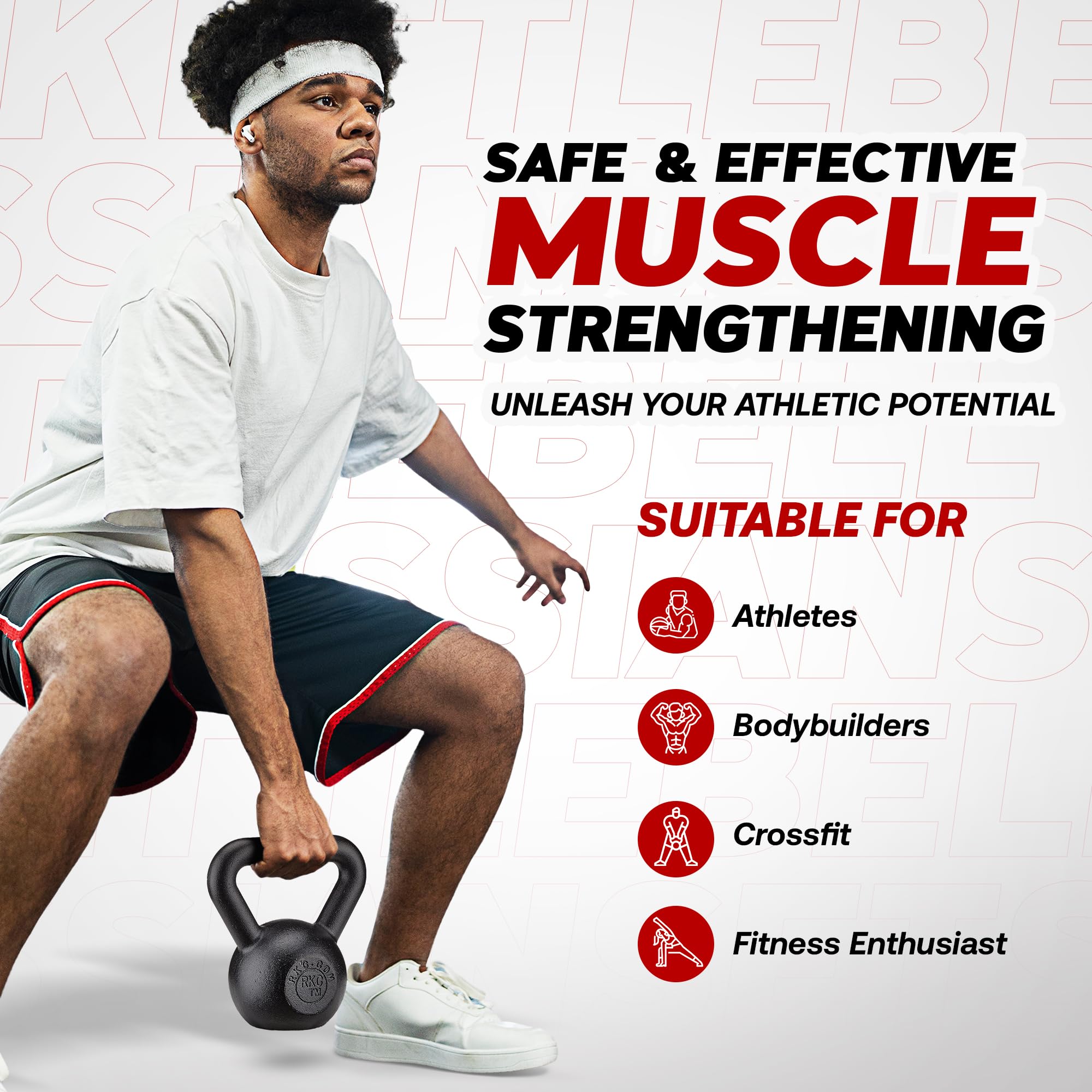 Amazon | RKCロシアKettlebell – ( 53ポンド – 24 KG (ドラゴンドア