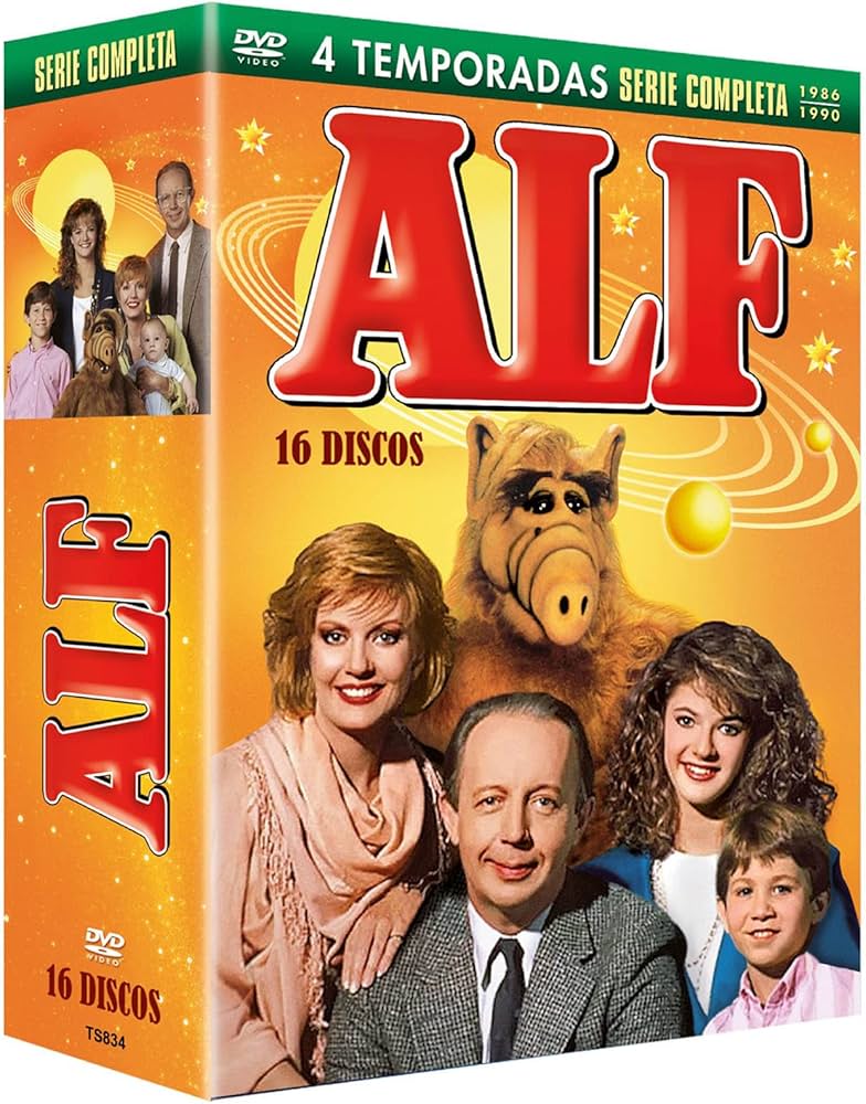 Amazon.com: Alf Serie Completa Temporadas 1-4 (16 DVD) - DVD : Max