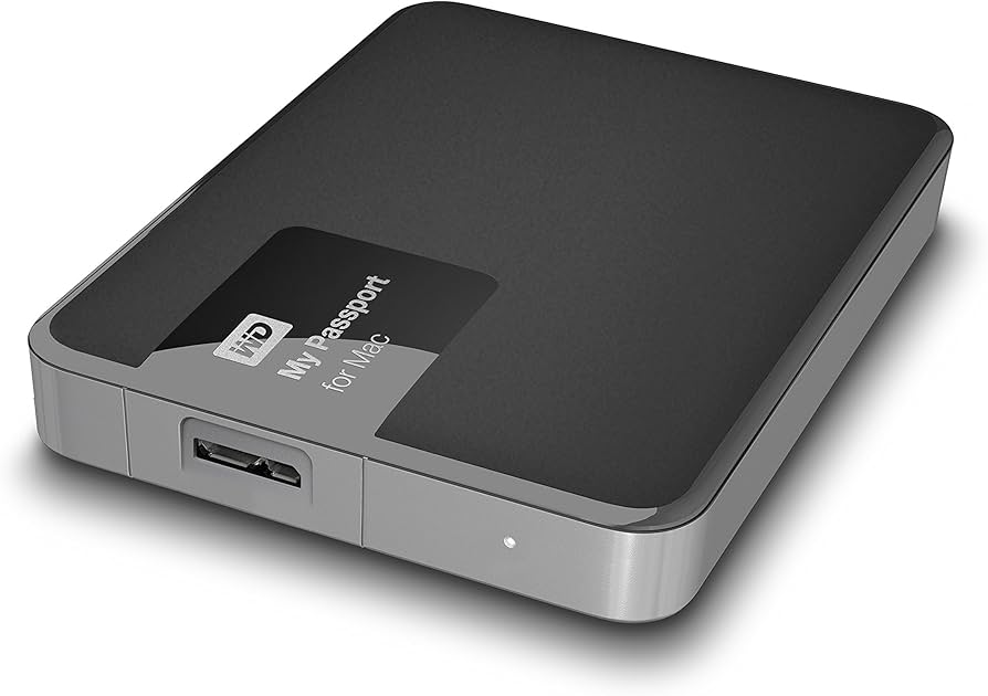 Amazon.com: WD 2TB Black My Passport for Mac Portable External