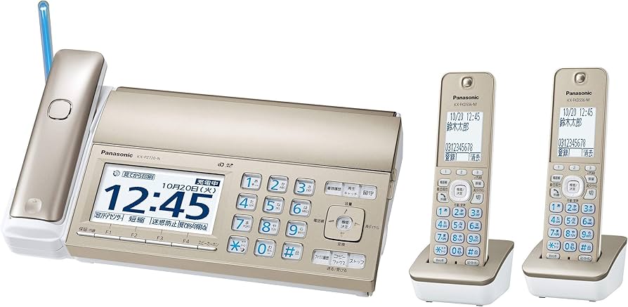 Amazon.co.jp: パナソニック おたっくす デジタルコードレスFAX 子機2