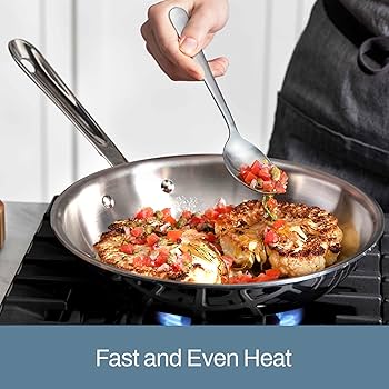 Amazon.com: All-Clad D3 3-Ply Stainless Steel Fry Pan 8 Inch
