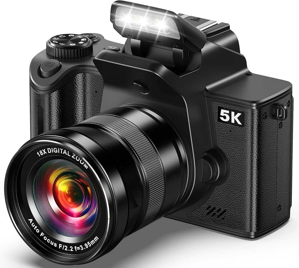 Amazon | デジカメ 5K 8000万画素 一眼レフカメラ Wi-Fi機能 オート