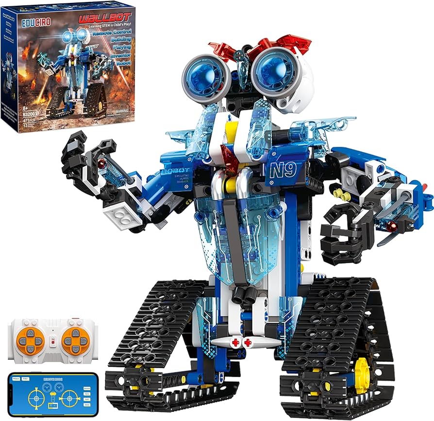 Amazon.co.jp: EDUCIRO STEMプロジェクト ロボット組み立ておもちゃ