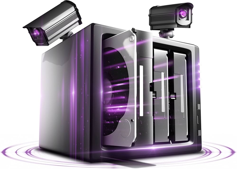 Amazon | WD Purple 4TB 監視ハードディスクドライブ - 5400 RPM