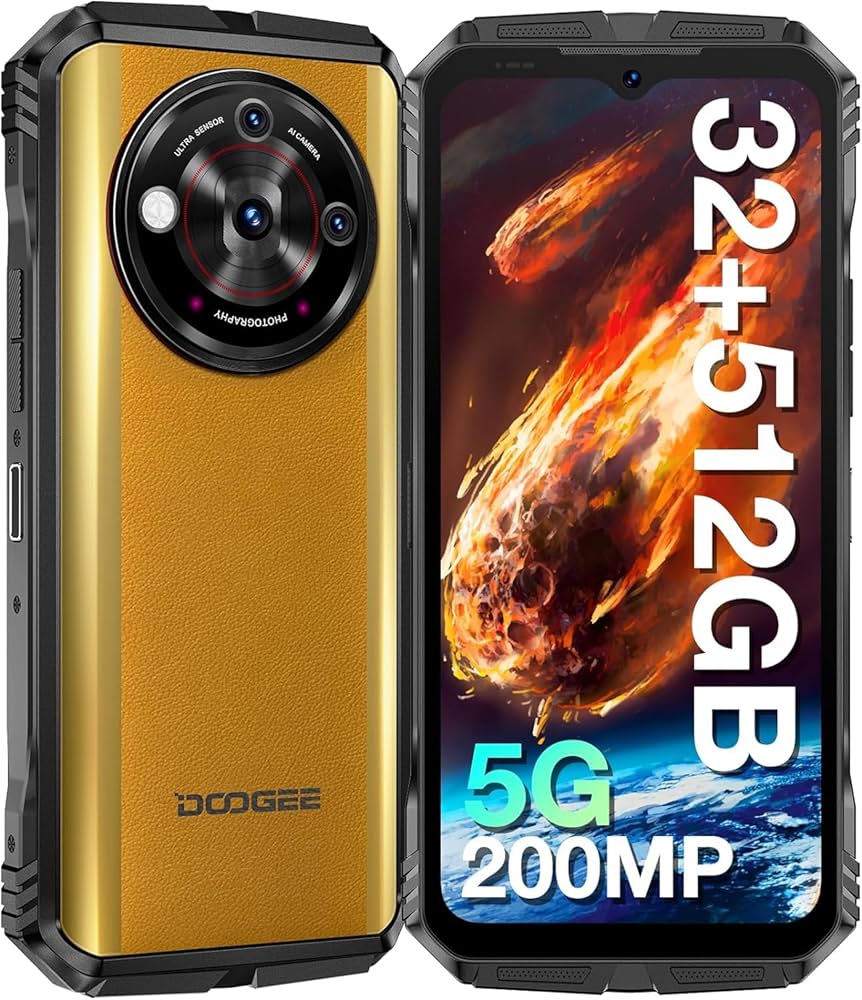 AMAV Smartphone robusto DOOGEE V30 PRO 5G 2024, 32 GB + 512 GB/2