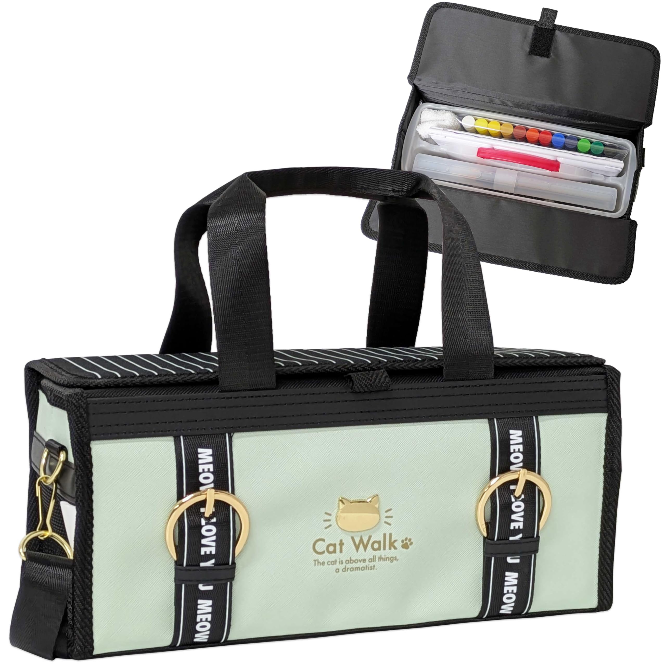 Amazon | エコール教材(Ecolekyouzai) 絵の具セット (キャットウォーク