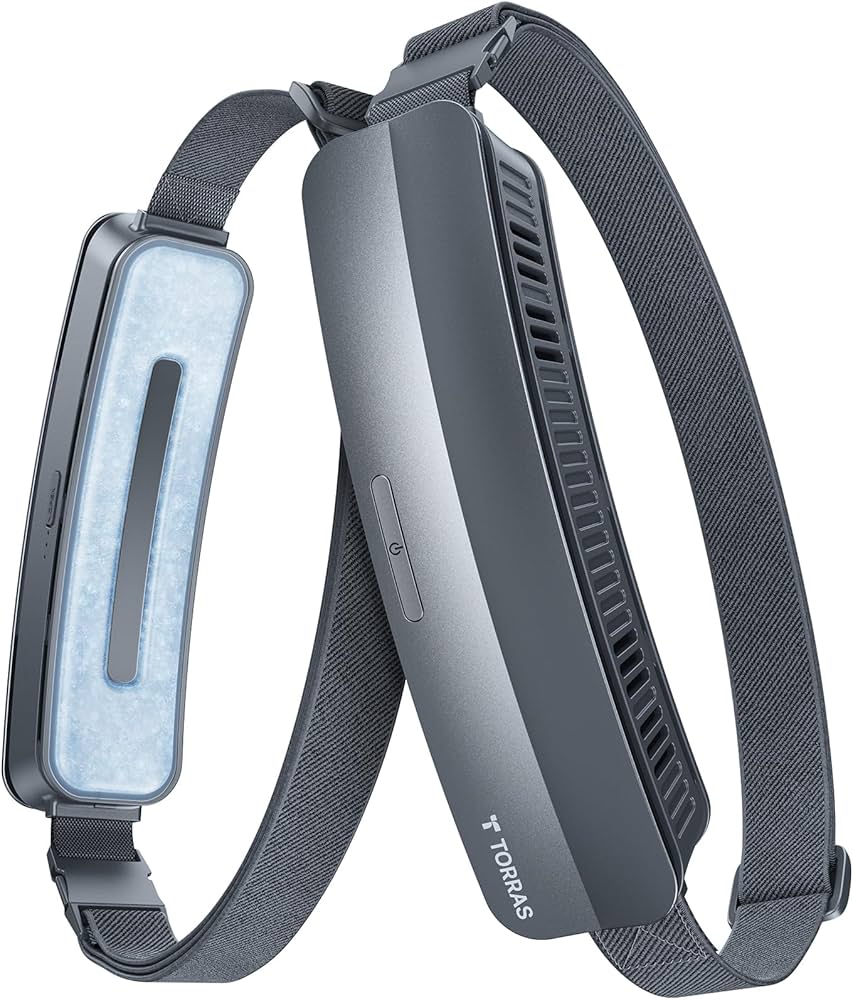 Amazon | 【最強風量＆PCM冷感素材】TORRAS ベルトファン 腰掛けファン