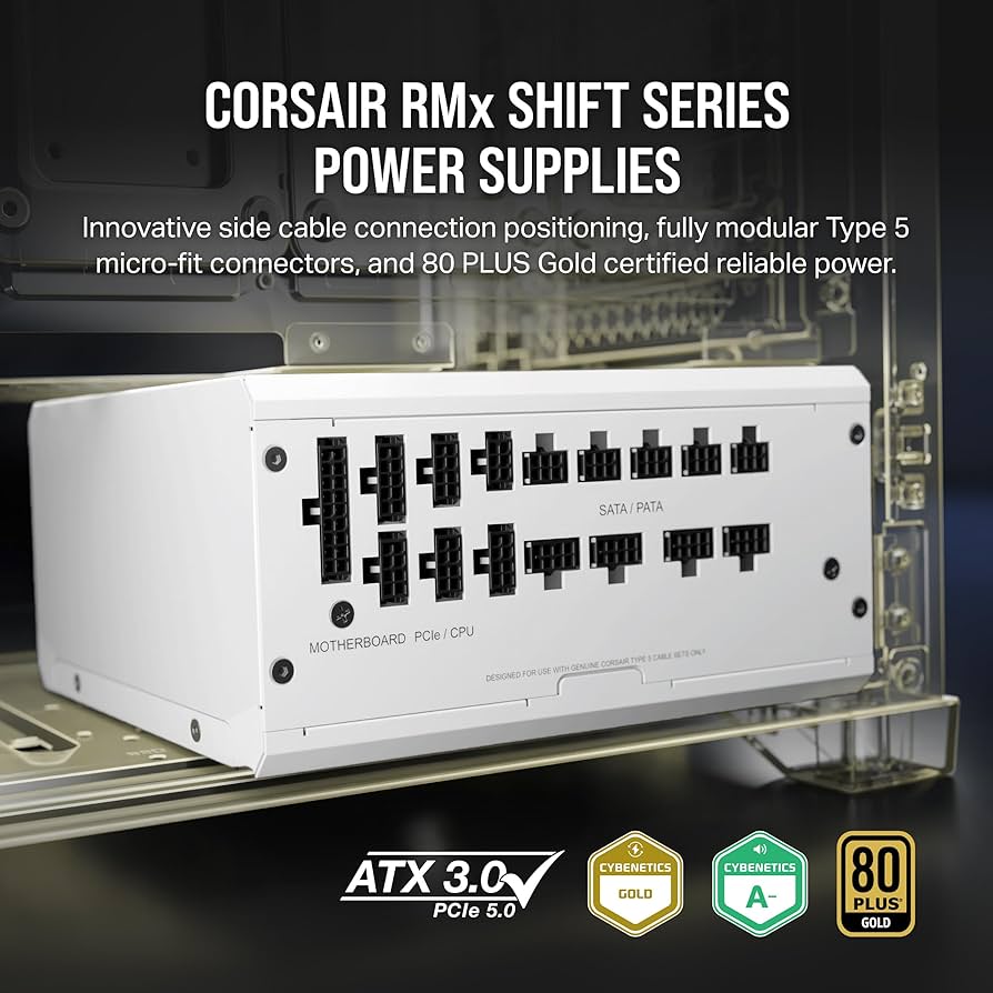Amazon.com: CORSAIR RM1200x Shift Fully Modular ATX Power Supply