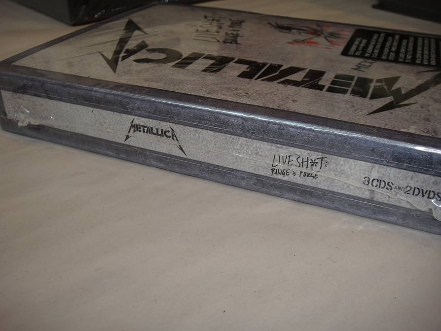 Live Shit: Binge & Purge (3CD/2DVD): Amazon.ca: Metallica: Music