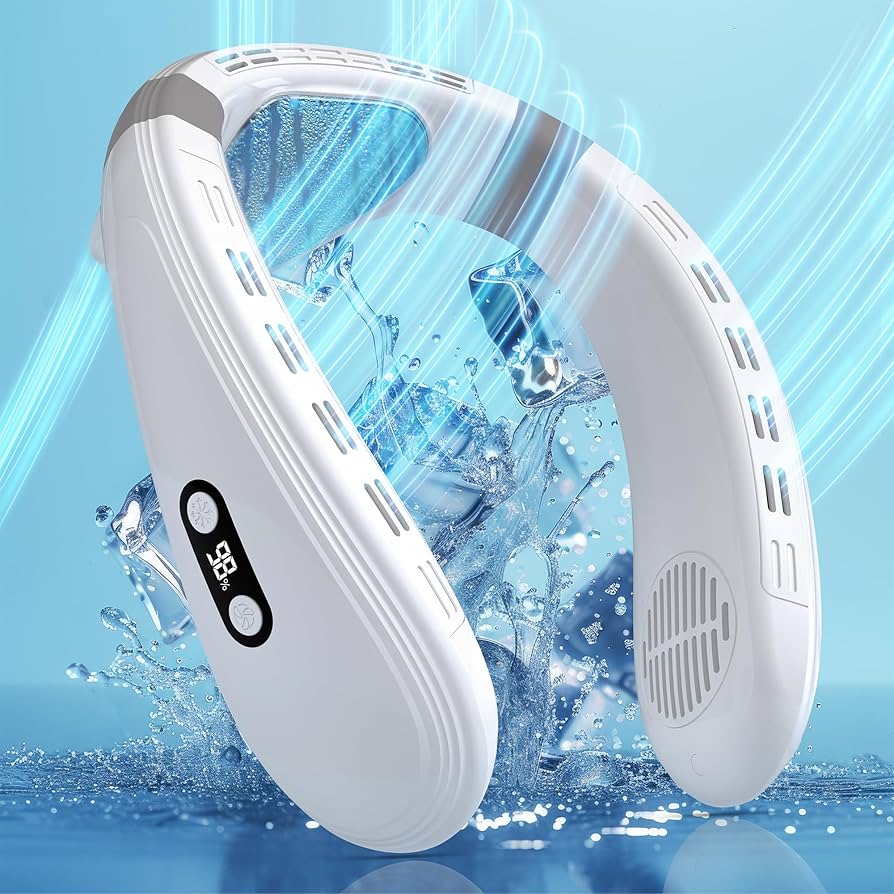 Amazon | 【ネッククーラー 夏新型】首掛け扇風機 瞬時冷却 冷却