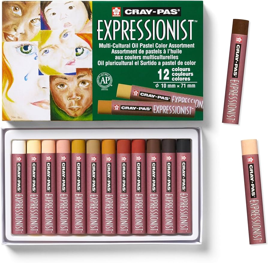 Amazon.com: SAKURA XLP12(SA) 12-Piece Cray-Pas Expressionist Multi
