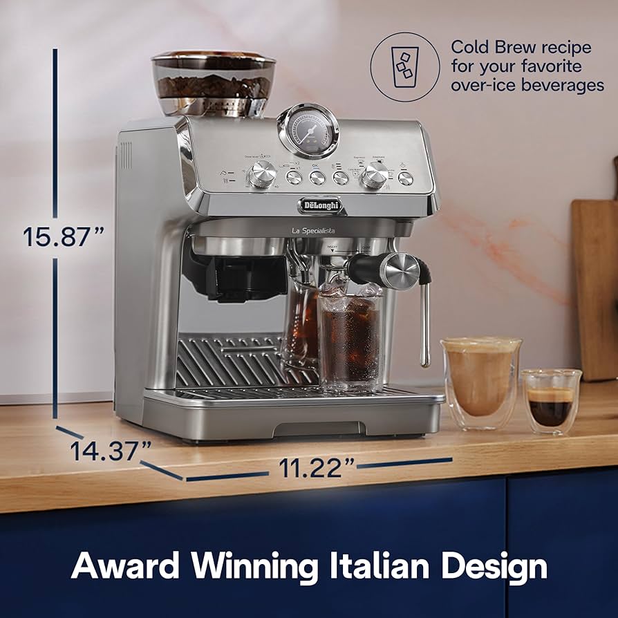 Amazon | De'Longhi フライスクリーン EC9255M La Specialista Arte