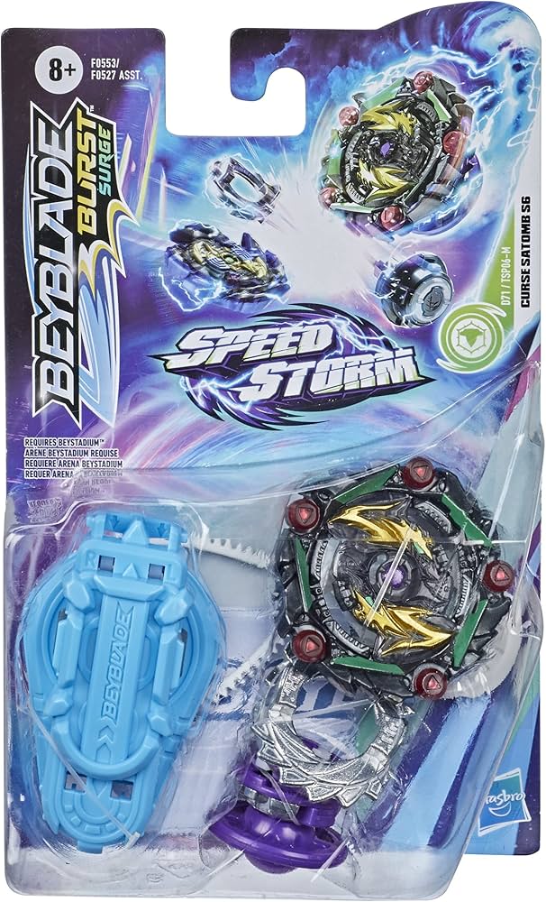 Amazon.com: Beyblade Burst Surge Speedstorm Curse Satomb S6
