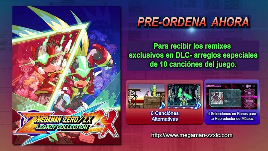 Mega Man Zero / ZX Legacy Collection - Nintendo Switch : Amazon.sg