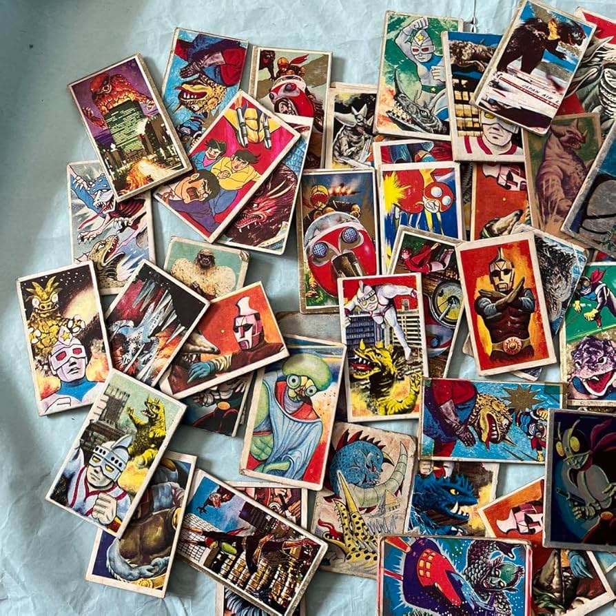 Amazon | 昭和レトロ パチ怪獣メンコ 70枚＋α | めんこ | おもちゃ