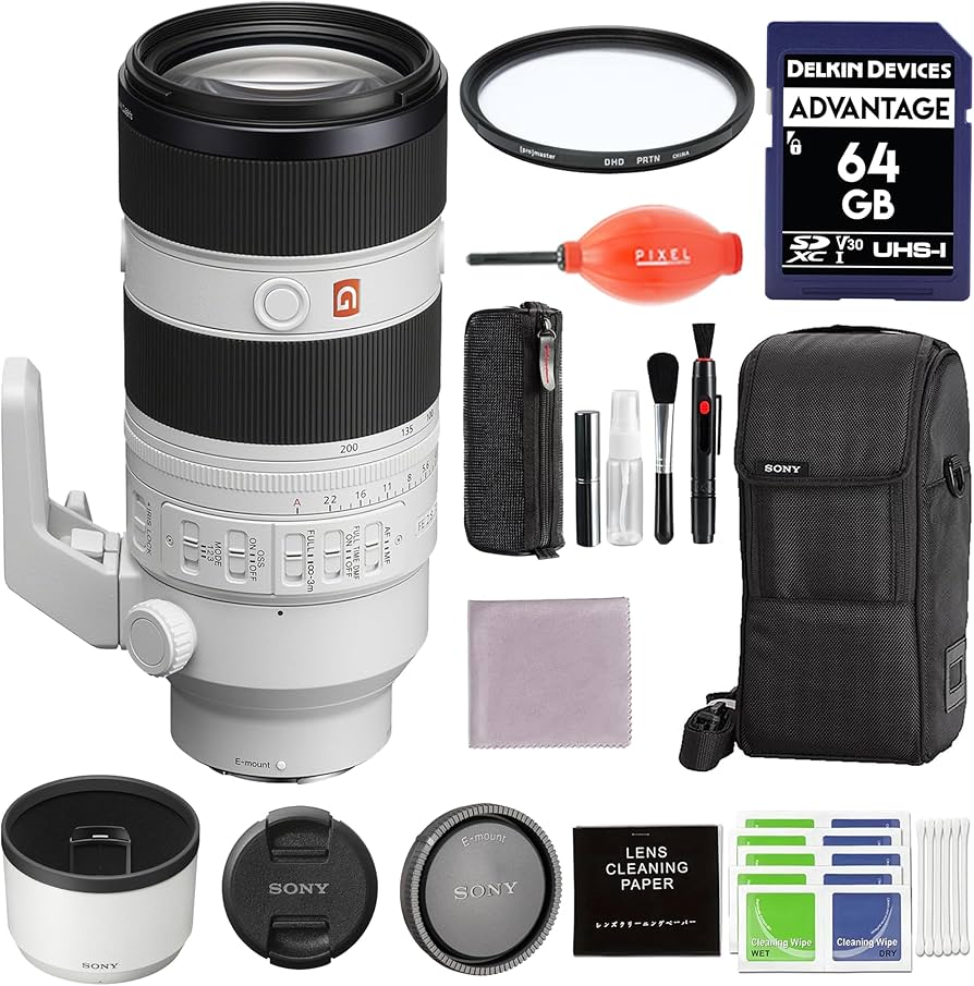 Amazon.com : Sony FE 70-200mm F2.8 GM OSS II (SEL70200GM2) G