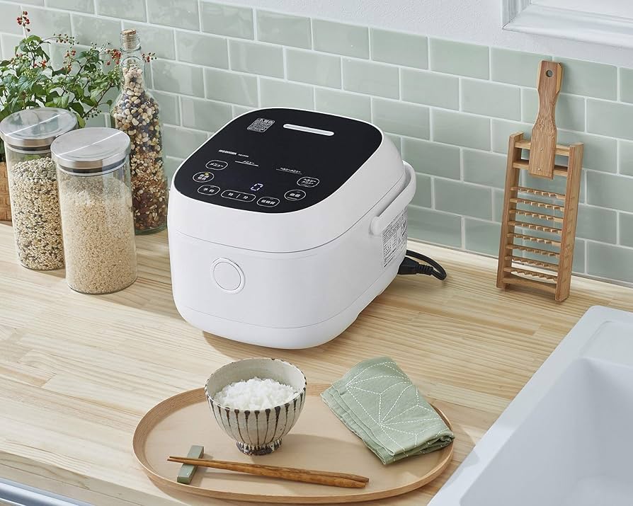 Amazon | アイリスオーヤマ 炊飯器 IH式 5.5合 玄米 もち麦 充実の