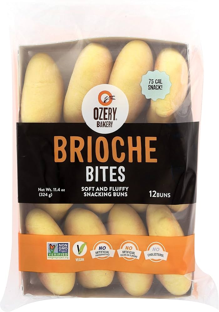 Amazon.com: Ozery Bakery Brioche Bites, 12-Count Bag, 6-Pack